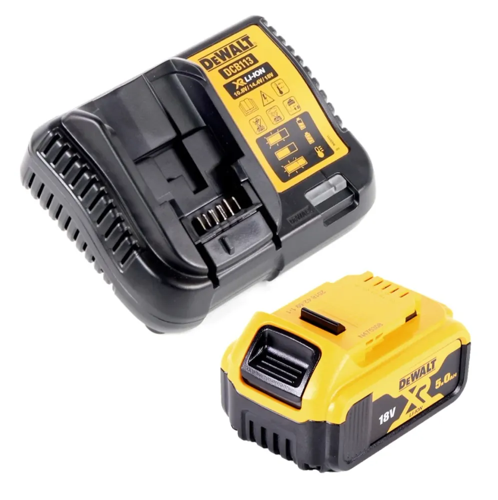 DeWalt DWST1-75663 P1 radio de obra con baterí DAB+ + 1x baterí 5.0Ah + cargador