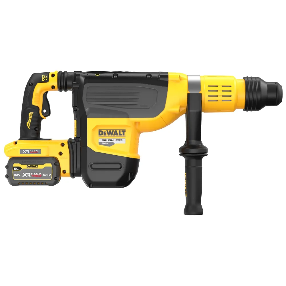 Martillo perforador de demostración Dewalt Baterí recargable DCH775X2-QW de 54 V y 9 Ah