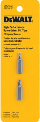 Punta de destornillador cuadrada n.° 1 x 1" DeWalt