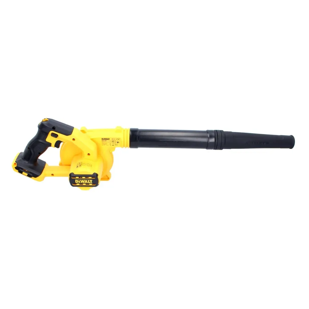 Soplador / soplador de hojas baterí DeWalt DCV 100 L2 18 V + 2x baterías 3,0 Ah + cargador