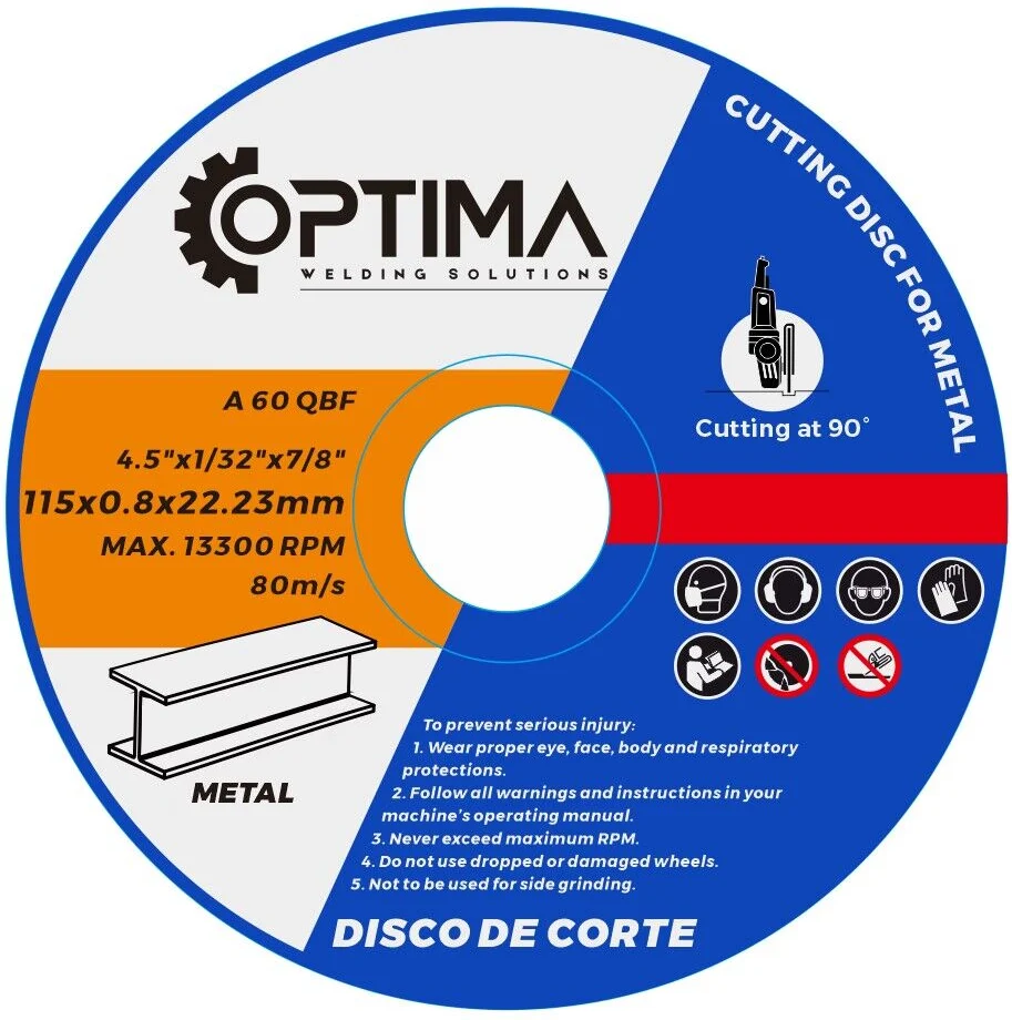 DISCO DE CORTE 115X0.8MM 200,006 (STANDAR)