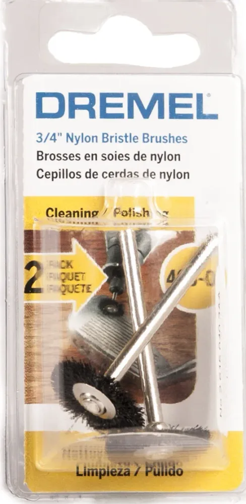 (-403-02) DISCO DE CERDAS P/PULIDO PLATA/METALES 3/4 (PAR) DREMEL