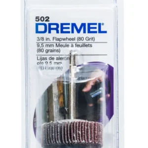 (-502) LIJA DE RUEDA GRANO 80 3/8 DREMEL