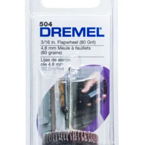 (-504) LIJA DE RUEDA GRANO 80 3/16 DREMEL