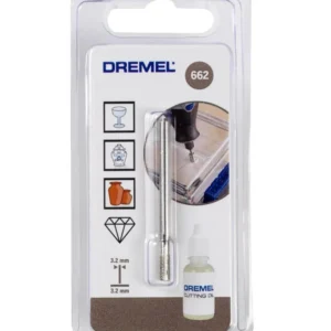 (-662) BROCA DIAMANTADA P/ VIDRIO 1/8 DREMEL