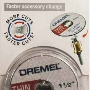 (EZ-409) DISCO DE CORTE DELGADO 1 1/2 EZ LOCK DREMEL