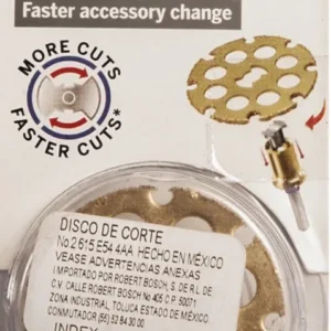 (EZ-544) DISCO DE CORTE DE CARBURO 38MM EZ-LOCK DREMEL