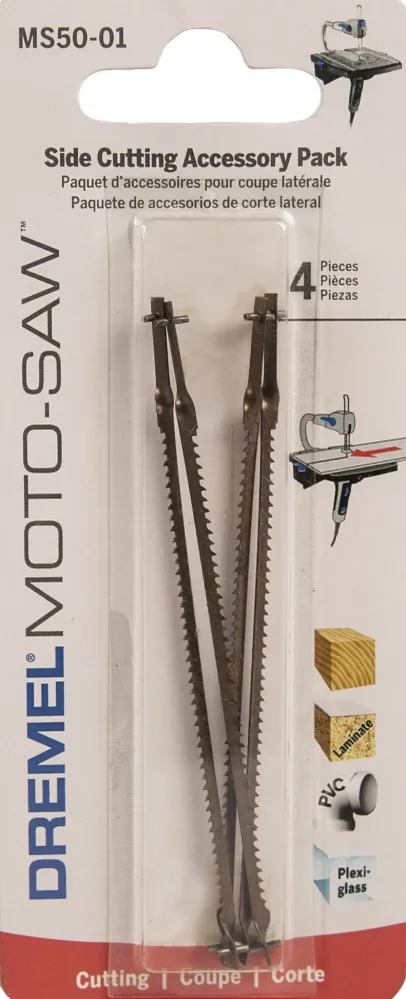 (MS50-01) SEGUETAS P/CALADORA MOTO-SAW CORTE LAT DREMEL