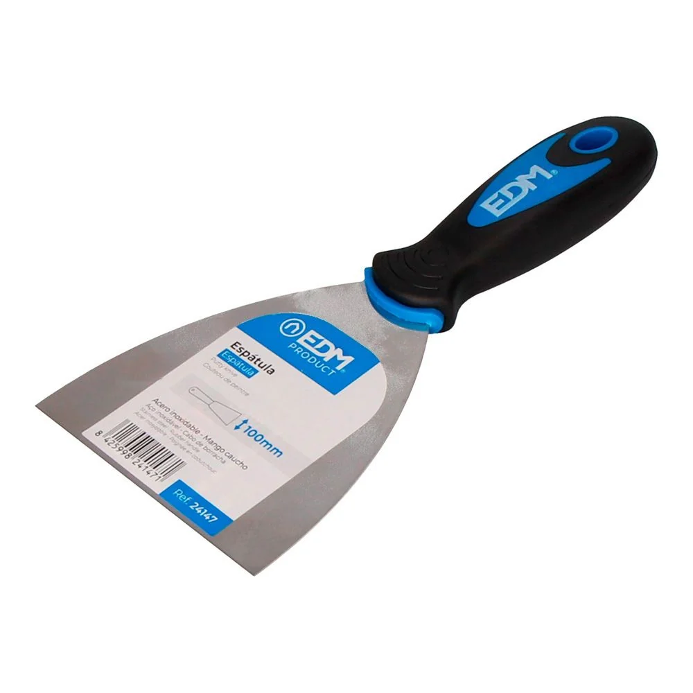 ESPATULA PROFESIONAL MANGO CAUCHO 100 mm EDM