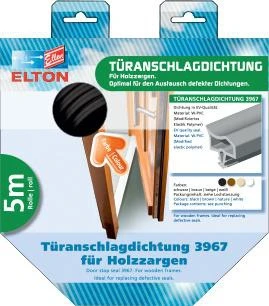 Junta de tope de puerta Ellen 3967 DIY ( 3327023249 ) Longitud 5 m para enrutar en
