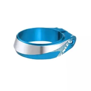 Abrazadera Enlee Solid 34,9Mm Celeste Aluminio