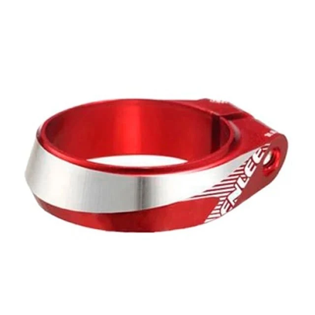 Abrazadera Enlee Solid 34,9Mm Rojo Aluminio