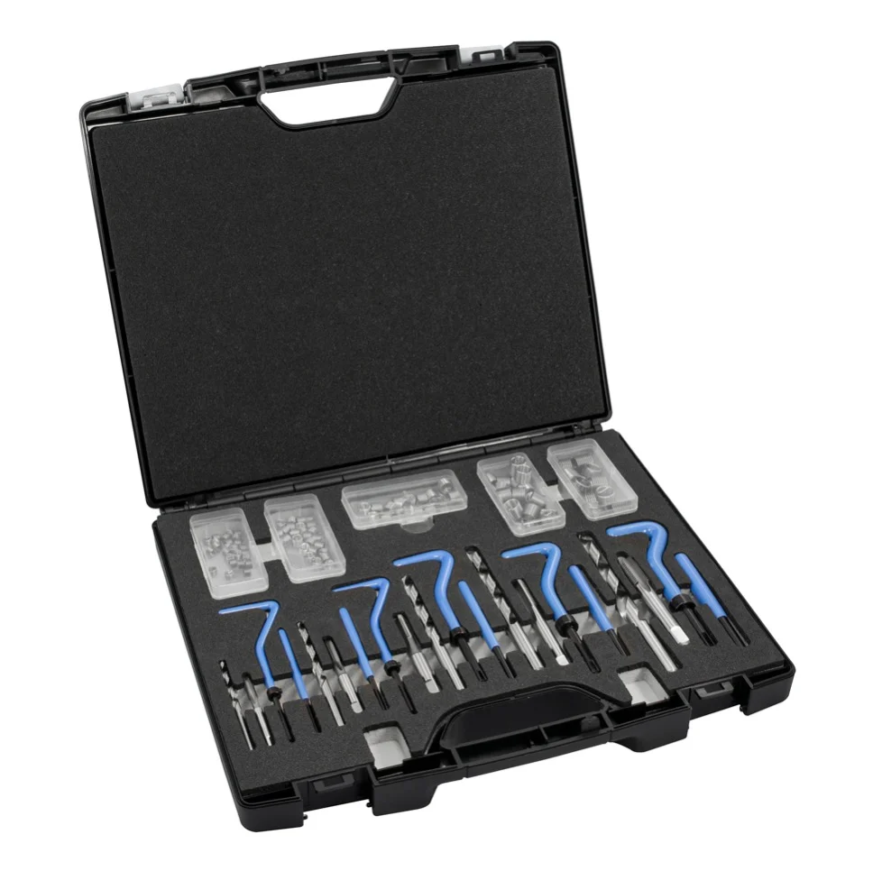 Juego de reparación de roscas Exact M5 - M12 (40335) Juego de 130 piezas