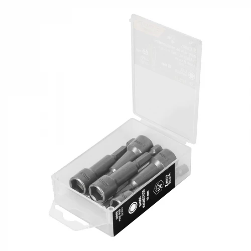 Estuche con 5 dados magnéticos de 10 mm largo 2-1/2', Expert 12949 PUDE-9010