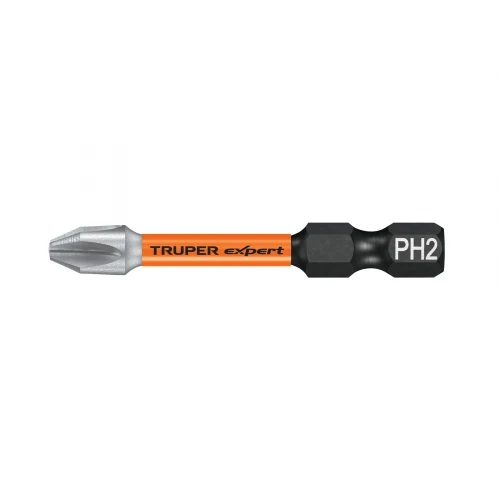 Estuche con 5 puntas de cruz PH2 de impacto largo 2', Expert 100820 PUDE-1202I