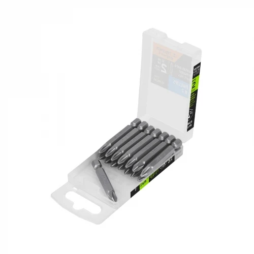 Estuche con 15 puntas de cruz PH2 largo 2', Truper Expert 100195 PUDE-1202-15