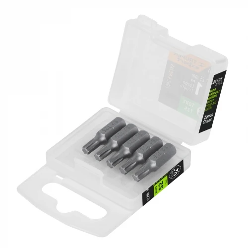 Estuche con 5 puntas torx T25 largo 1', Truper Expert 12201 PUDE-5125