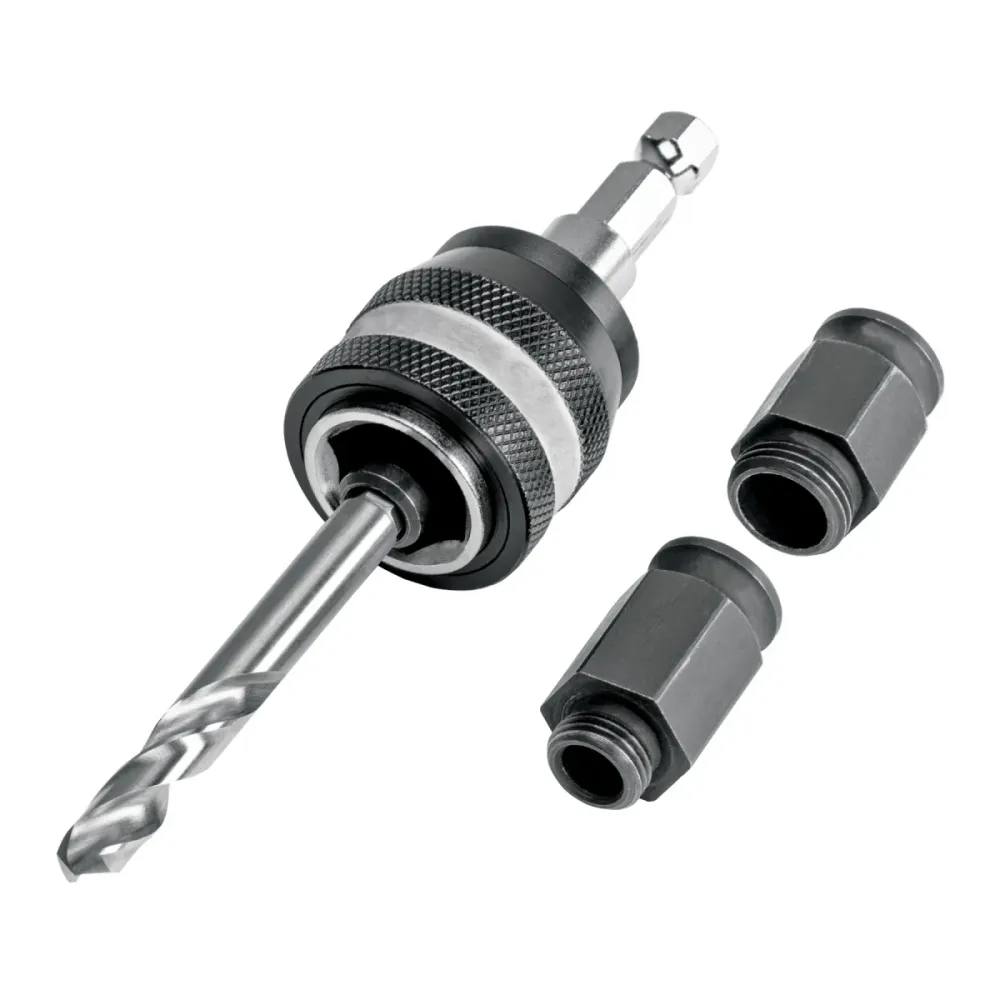 Mandril de cambio rápido con adaptadores y broca, Truper 103390 MAND-CR Expert