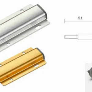 Explusor, reten magnetico (Push Latch)
