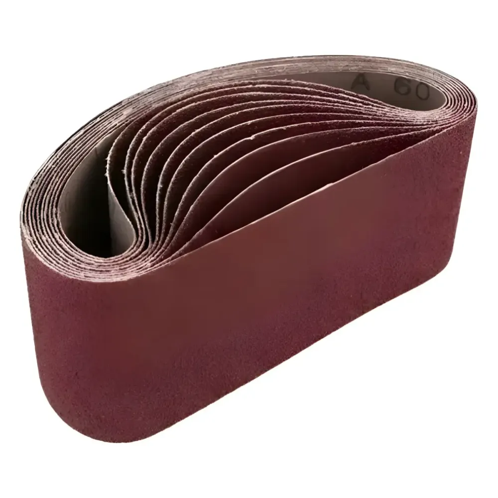 Pack 10 Bandas Lija Fandeli X86 Grano 50 Madera Metal