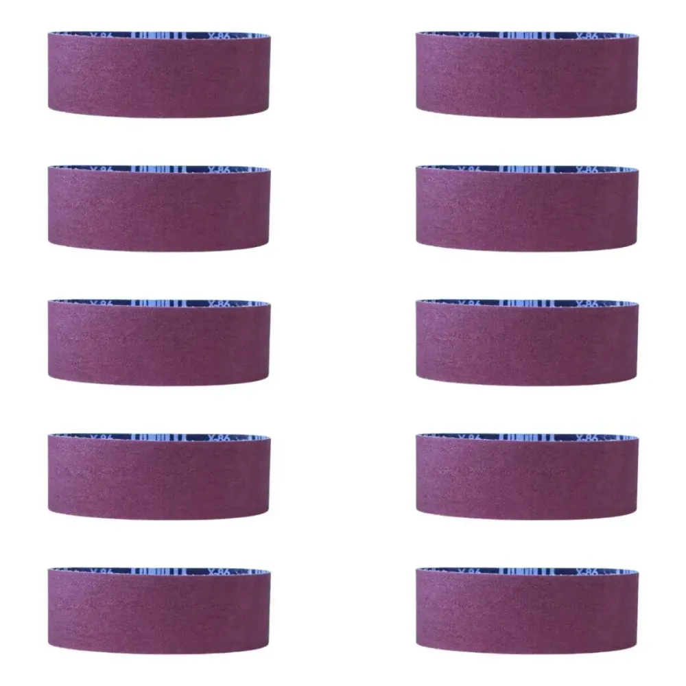 Pack 10 Lijas Banda X-86 Fandeli Grano 60 Resistente