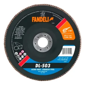 2 piezas Disco Laminado Fandeli Z-80 INOX PRO+ 4½"