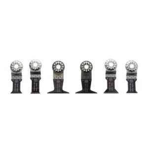 FEIN Best E-Cut Starlock WOOD & METAL Juego de hojas de sierra de 6 piezas ( 35222967010 ) para metal y madera