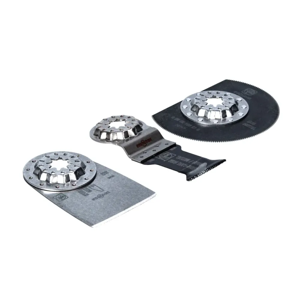 FEIN Combo Starlock Renovation Juego de accesorios 3 piezas para madera metal ( 35222967110 )