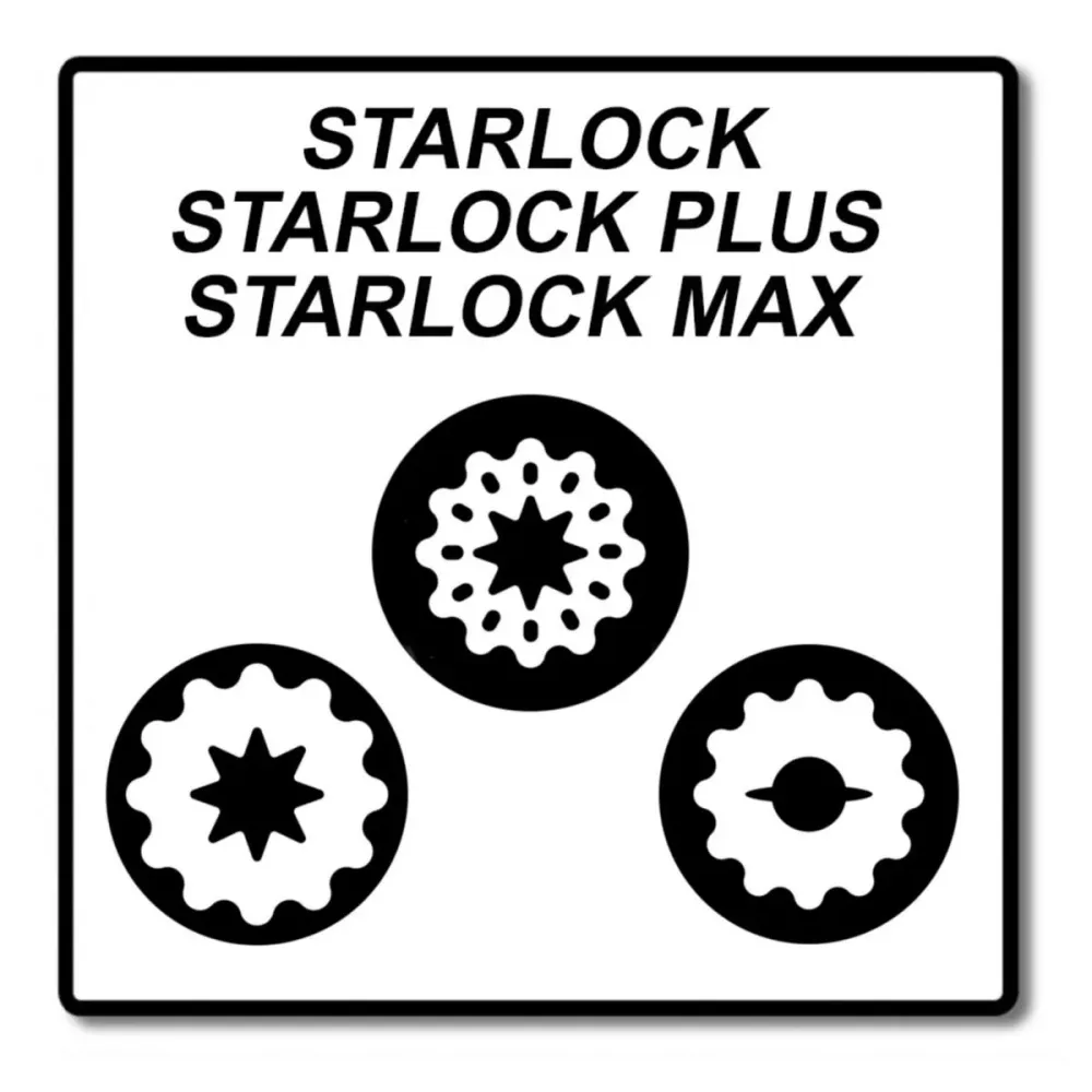 FEIN Combo Starlock Renovation Juego de accesorios 3 piezas para madera metal ( 35222967110 )