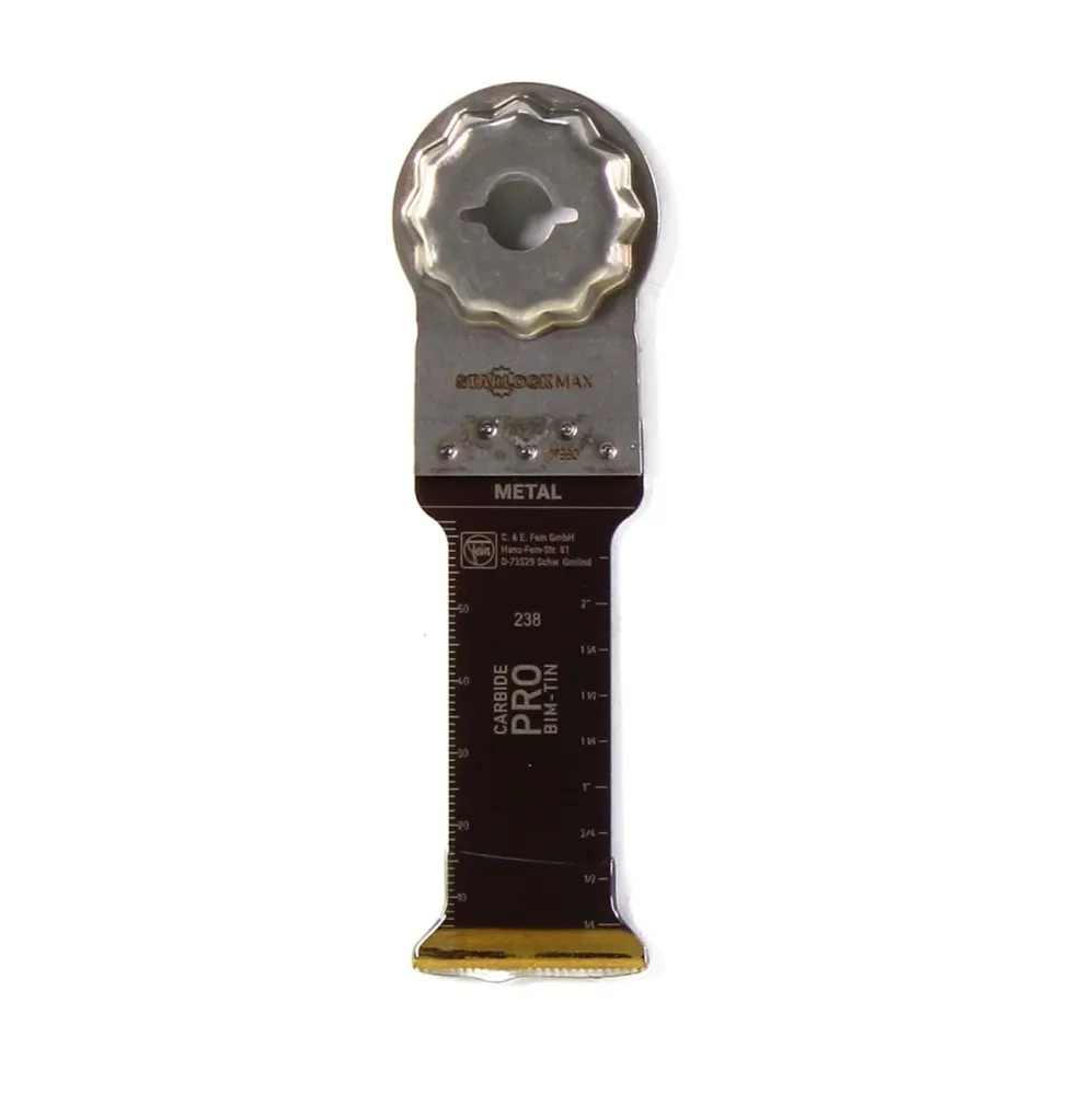 Fein E-Cut Carburo Pro Starlock Max Hojas de Sierra 75x32mm BIM-TIN, 10 pzs. ( 63502238240 )