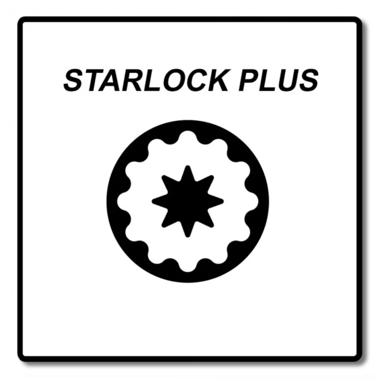 Fein E-Cut hoja de sierra estándar Starlock Plus 50 x 65 mm 50 piezas (63502134250) acero HCS