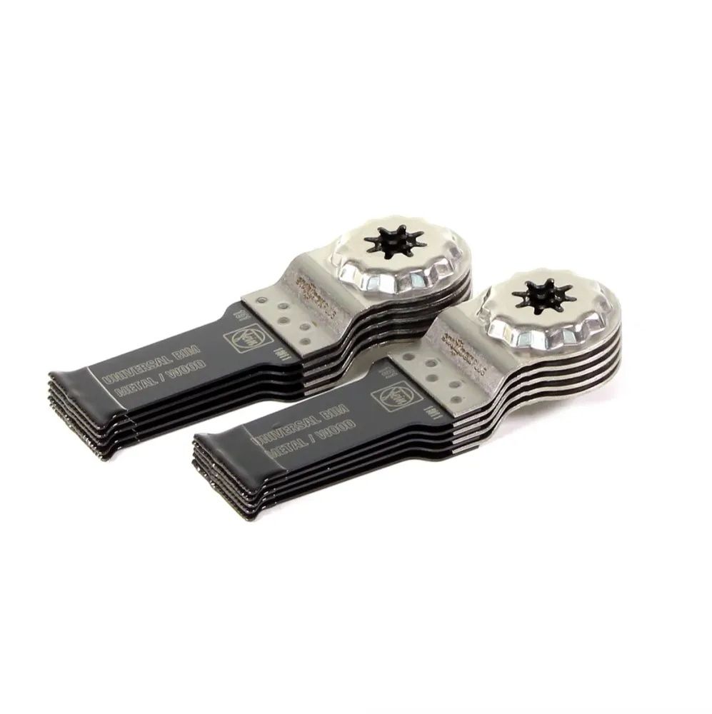 FEIN Hoja de sierra universal E-Cut Starlock Plus Bimetal / 60 x 28 mm - 10 unidades ( 63502151240 )