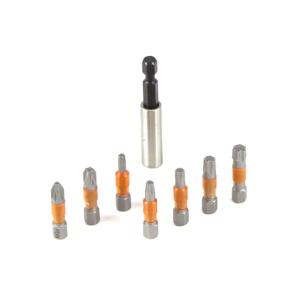 FEIN Impact Bit Box 29 con 7 puntas + Portapuntas magnético ( 60510221010 )