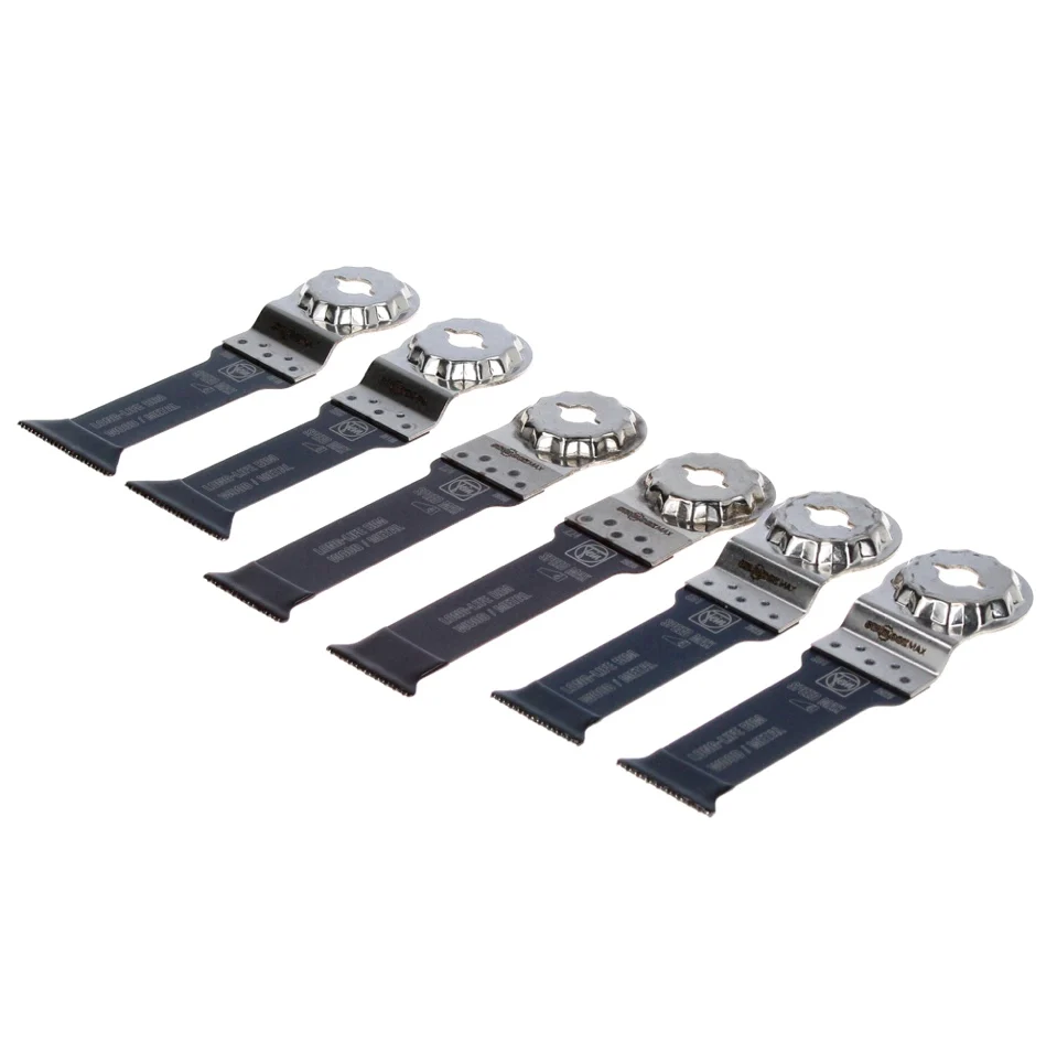 Hoja de sierra FEIN Best E-Cut Starlock Max para madera y metal (35222967050) 6 piezas para Multimaster