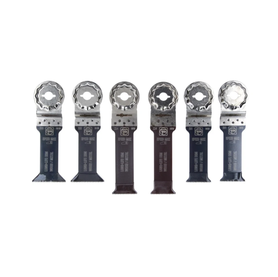 Hoja de sierra FEIN Best E-Cut Starlock Max para madera y metal (35222967050) 6 piezas para Multimaster