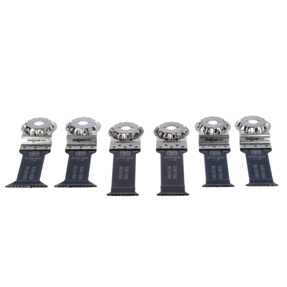 Hoja de sierra FEIN Best E-Cut Starlock Max para madera y metal (35222967050) 6 piezas para Multimaster
