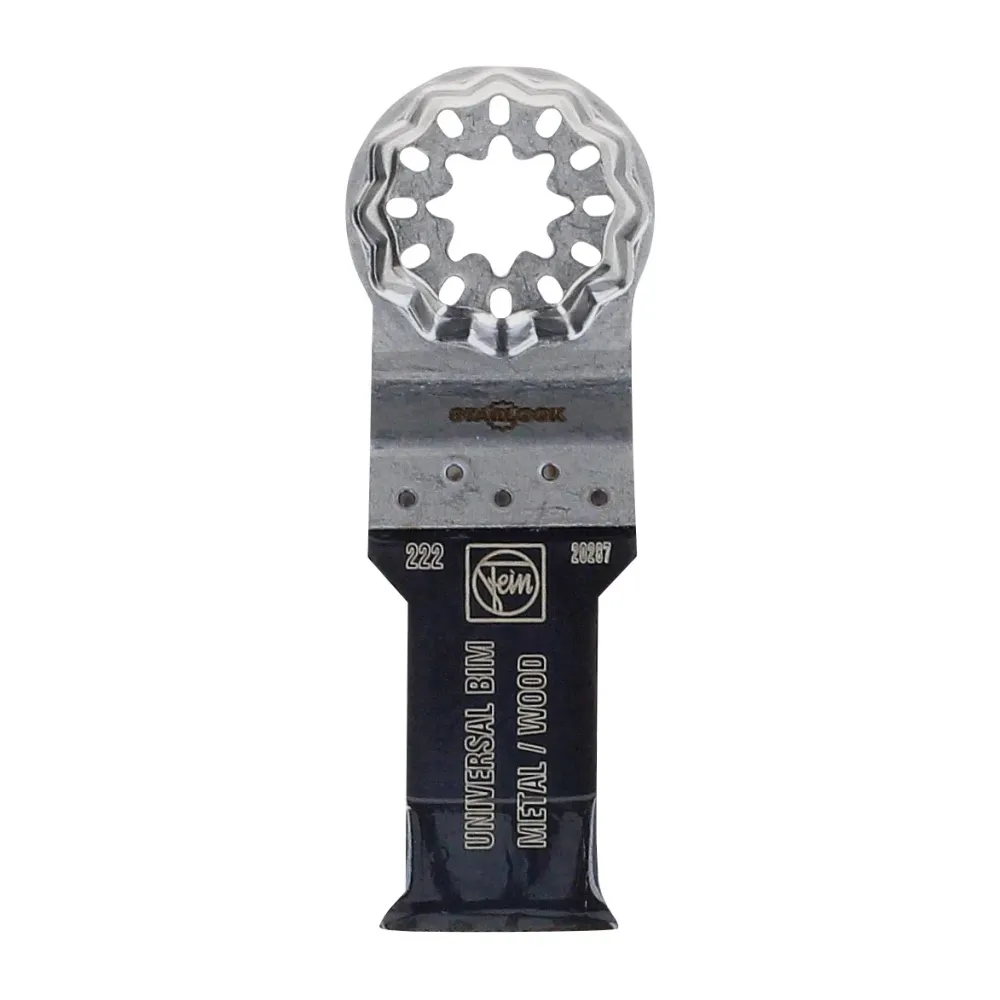 Hoja de sierra Fein E-Cut Universal Starlock 55 x 28 mm 10 piezas (63502222240) bimetálica