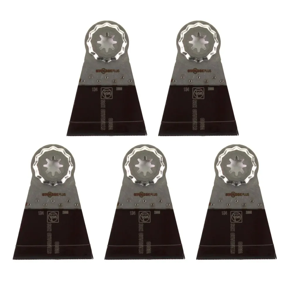 Hoja de sierra Fine E-Cut Standard Starlock Plus 50x65 mm 5 piezas (63502134230) Acero HCS FEIN