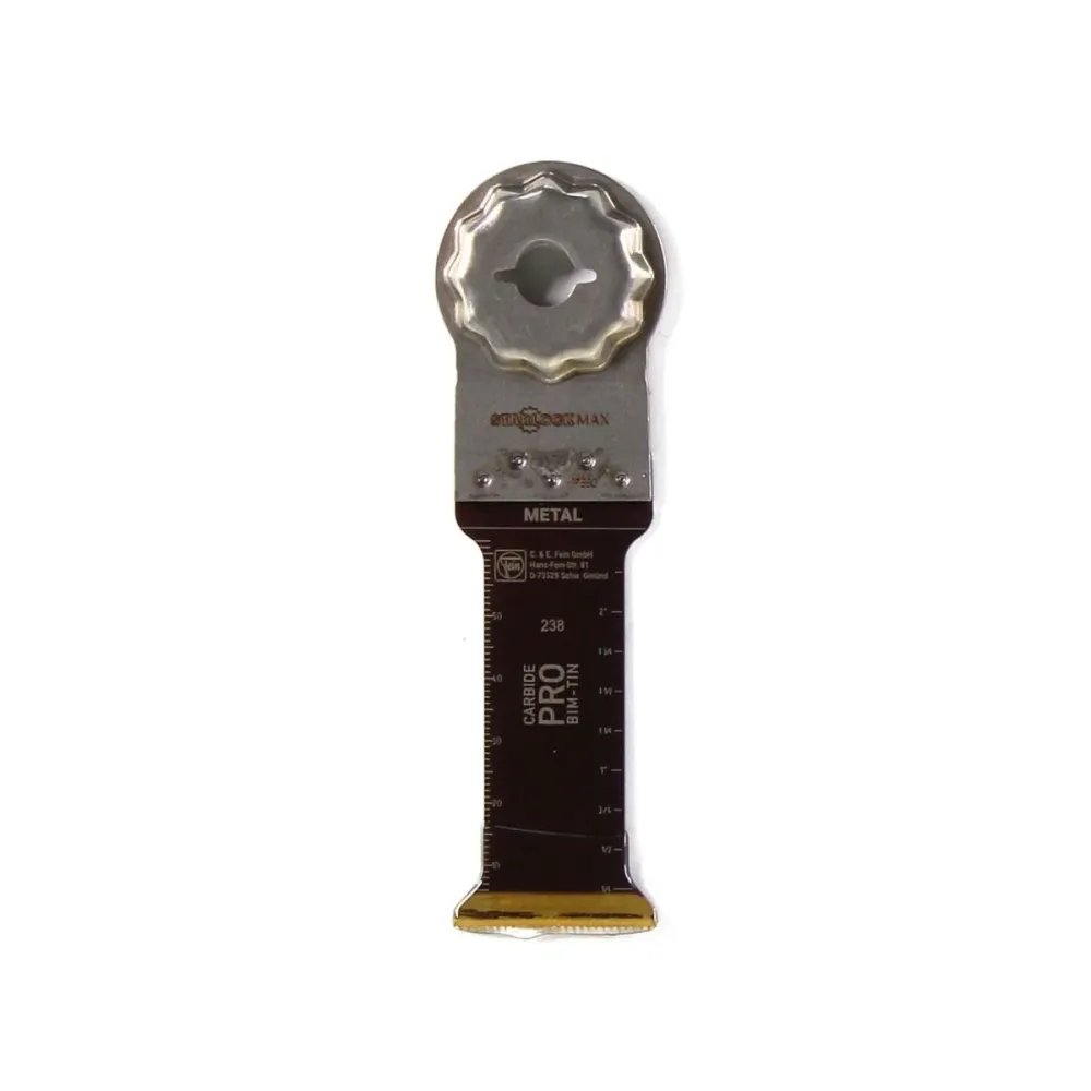 Hojas de sierra Fein E-Cut Carbide Pro Starlock Max 75x32 mm, BIM-TIN ( 63502238210 )