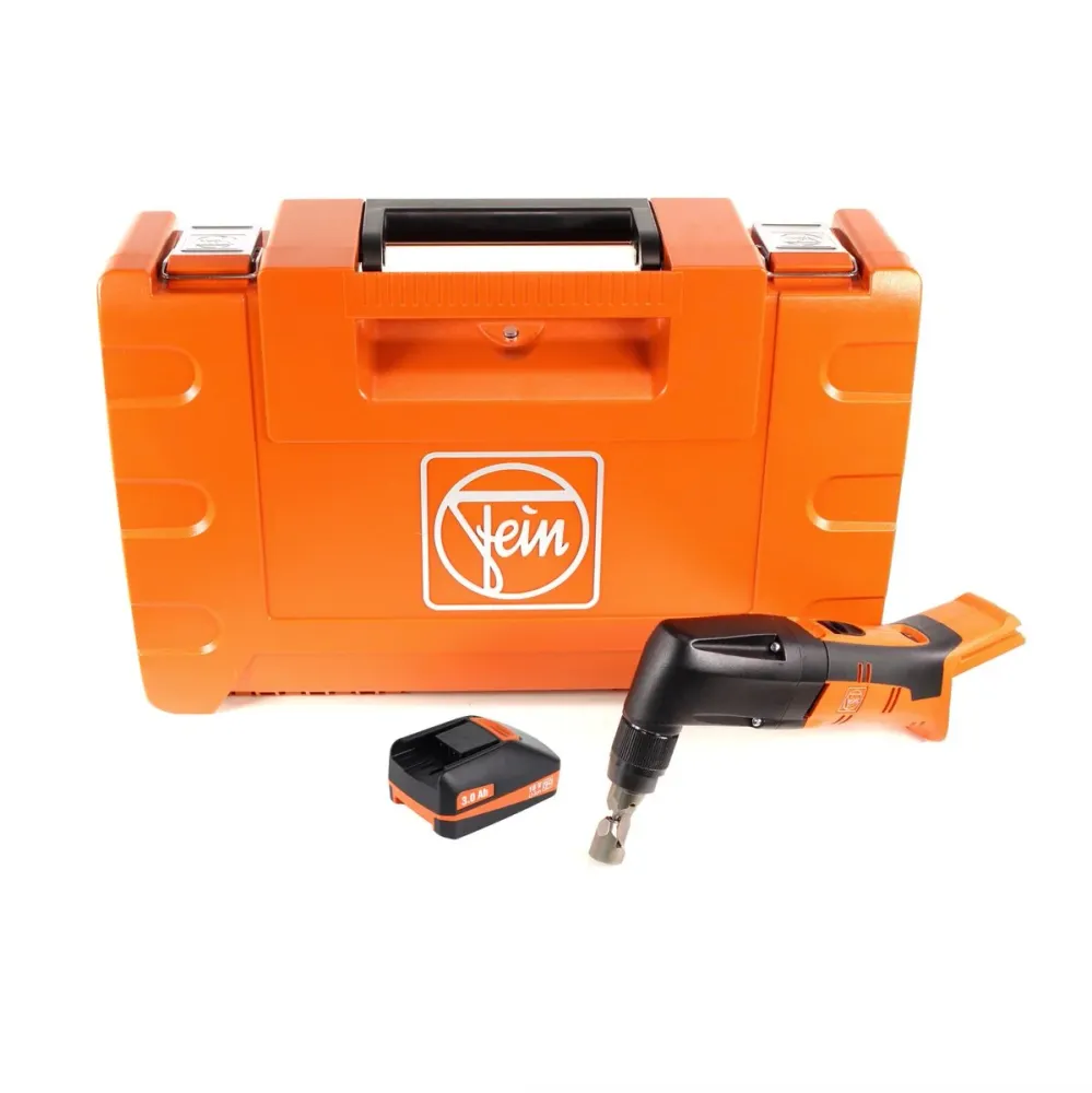 Mordisqueador de baterí FEIN ABLK 18 1.6 E 18V + maletín (71320461000) + 1x baterí 3.0Ah - sin cargador