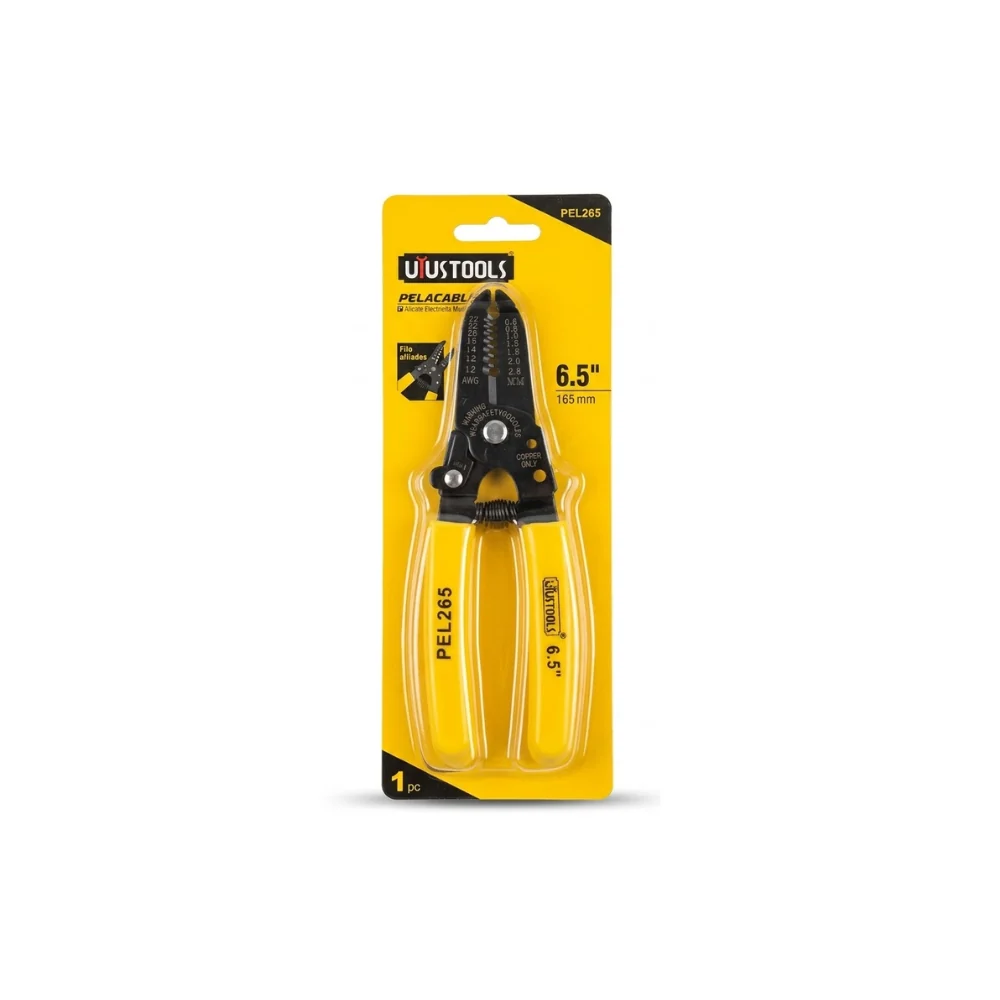 ALICATE PELACABLES 6.5" ferreteria