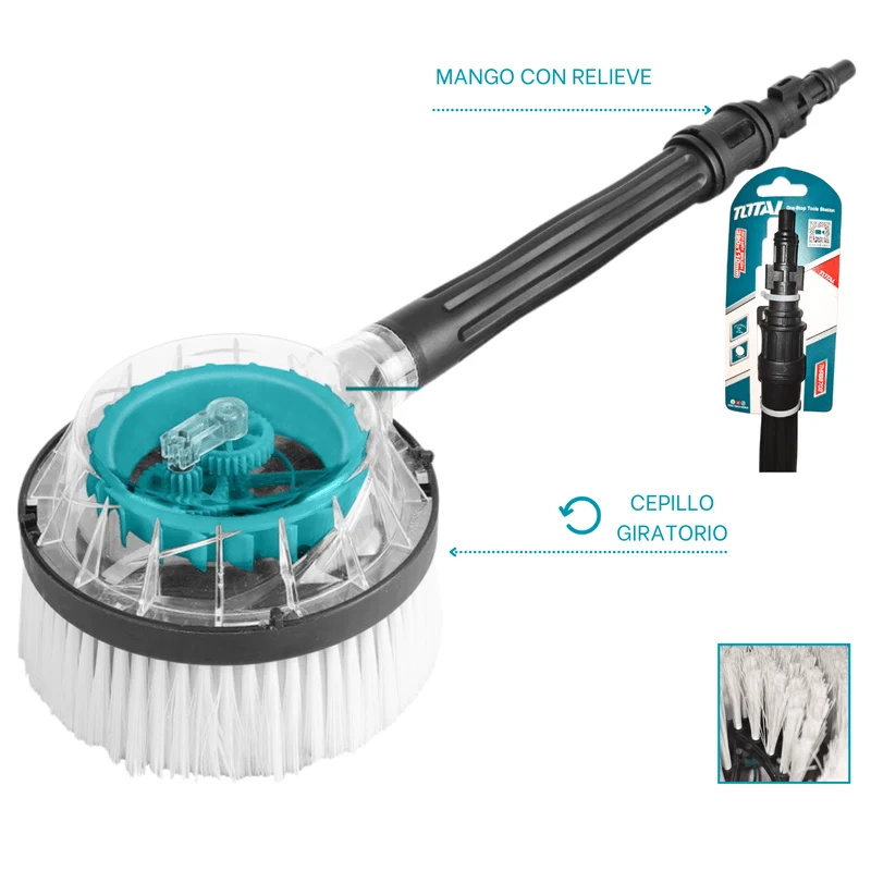 TOTAL CEPILLO GIRATOORIO PARA HIDROLAVADORA THRB8702 FERRETERIA INSTA-YA PITALITO