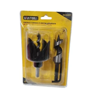 UYUSTOOLS SIERRA Y BROCA P/ INSTALAR CHAPA SEO201 FERRETERIA INSTA-YA PITALITO