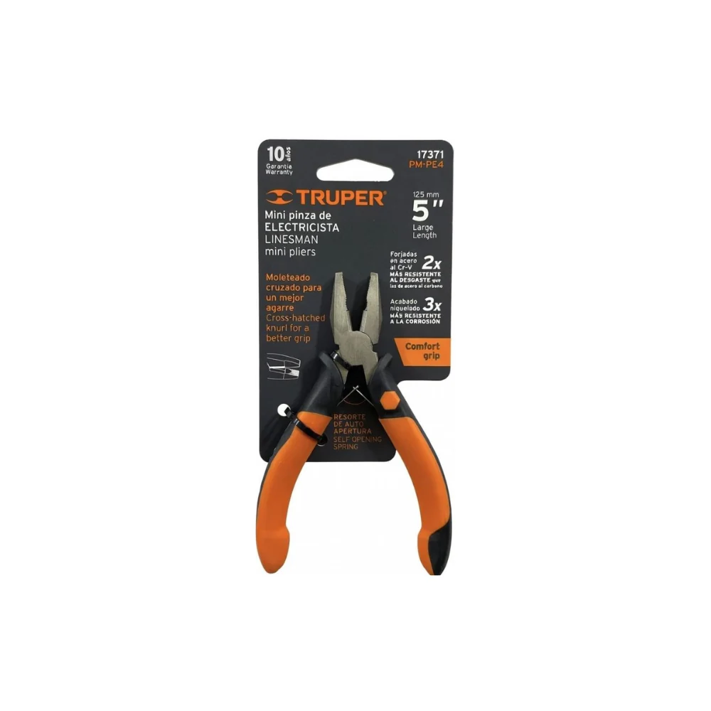 PINZA TIPO ALICATE ANCHO 17371 FERRETERIA