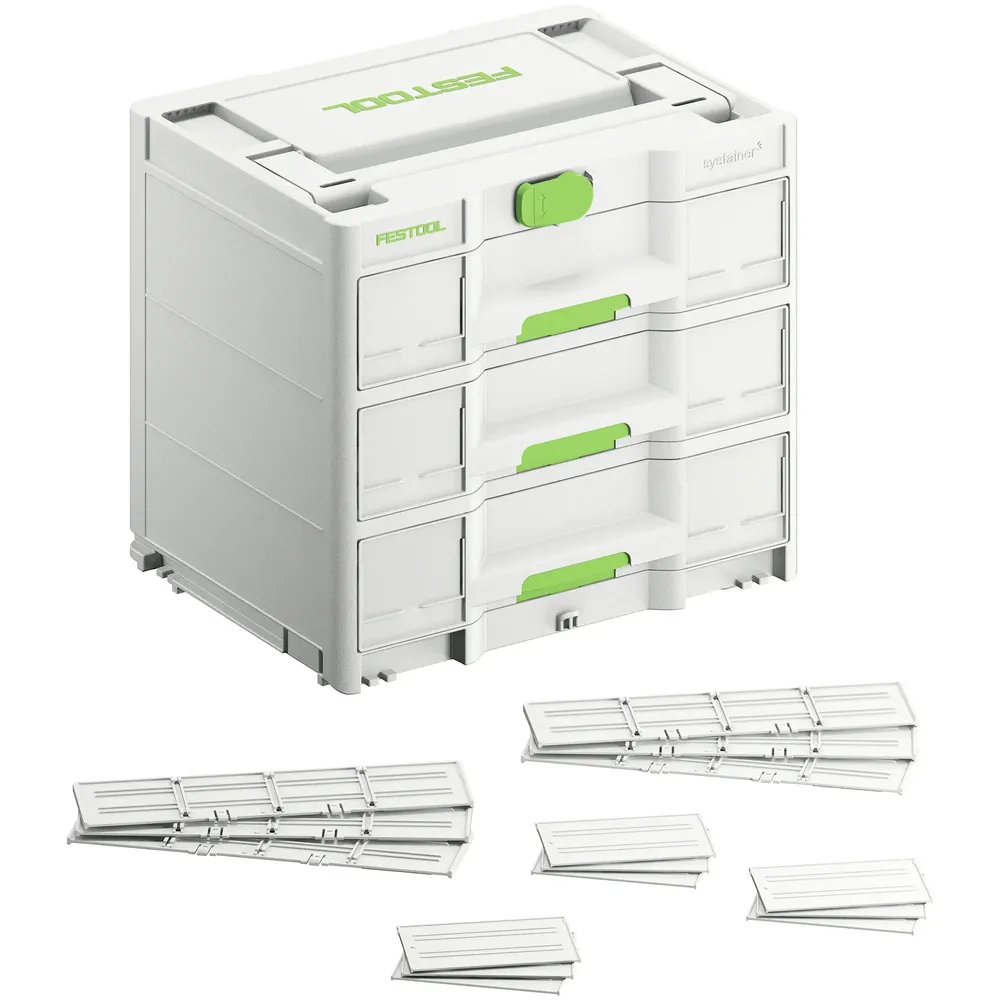 Caja de instrumento Festool Systainer³ SYS3-SORT/3 M 337