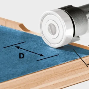Cortadora ras Festool HW D22/8-OFK (490085) para OFK 500