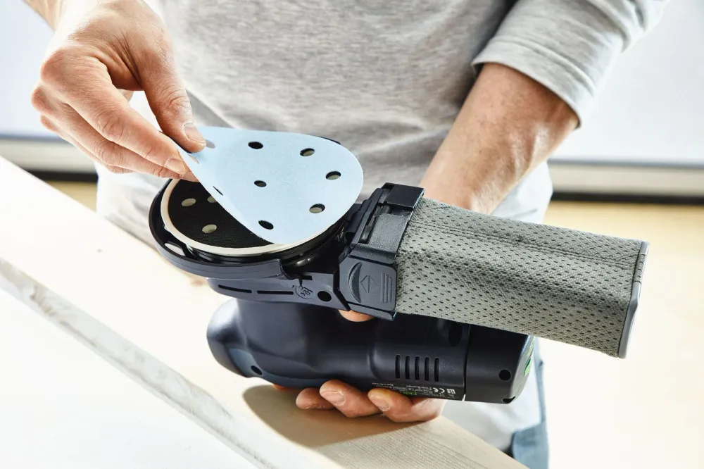 Disco abrasivo Festool STF D150/48 P500 GR/100 granate (575173) para RO 150, ES 150, ETS 150, ETS EC 150, LEX 150, WTS 150...