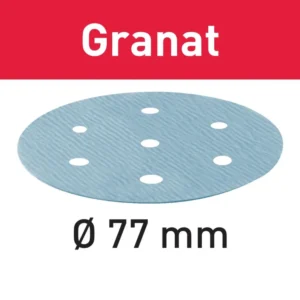 Disco abrasivo Festool STF D77/6 P120 GR/50 granate (497406) para LEX 3 77