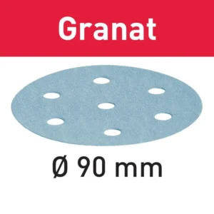 Disco abrasivo Festool STF D90/6 P1000 GR/50 granate (498328) para RO 90 DX