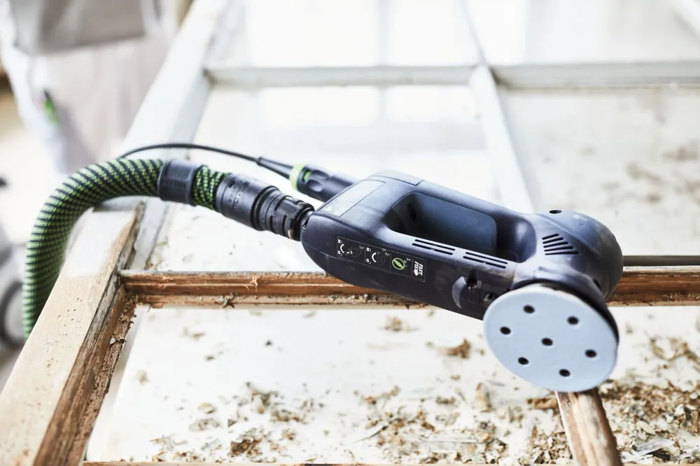 Disco abrasivo Festool STF D90/6 P320 GR/100 granate (497372) para RO 90 DX